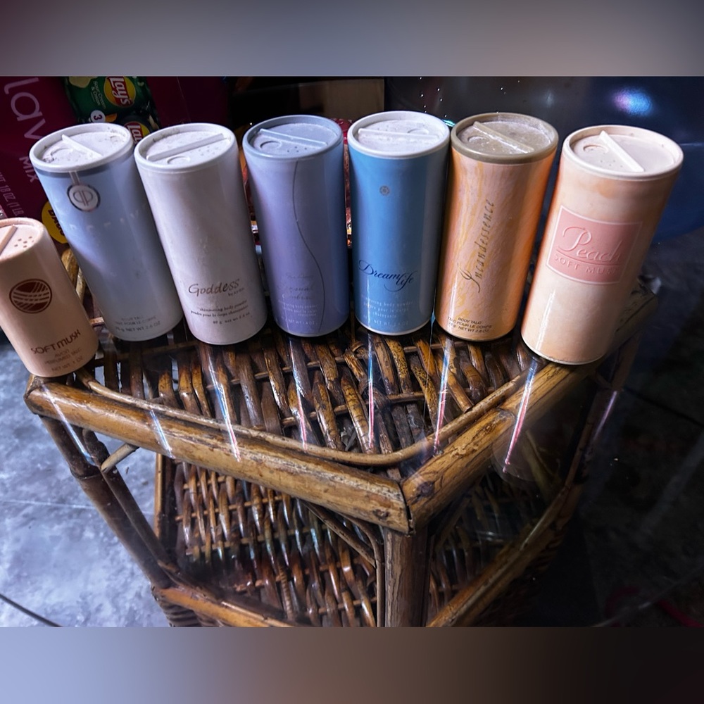 Avon Shimmering Talcum Powder Assortment
